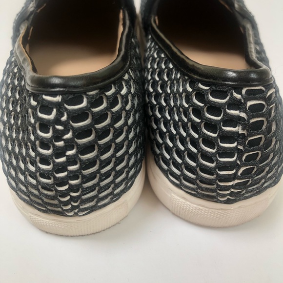 LOGO Black Mesh Vicky SlipOn Loafer Boat Shoe Tennis Shoe Size 9.5 Medium - Picture 3 of 7